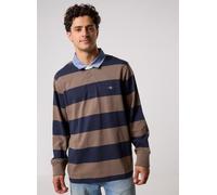 GANT Camiseta de rugby marrón | L