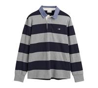 GANT REG Chambray Stripe Heavy Rugger, Gris, S