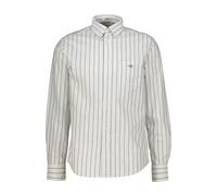 GANT Reg Classic Oxford Stripe Shirt Camisa, Verde Bosque, XL Hombres