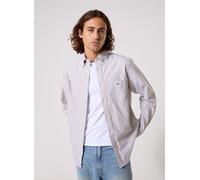 GANT Reg Classic Oxford Stripe Shirt L Beige