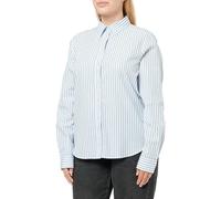 GANT REG Classic Poplin - Camiseta a Rayas, Azul, 46