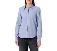 GANT REG Classic Poplin - Camiseta a Rayas, Azul grisáceo, 38
