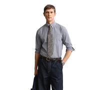 GANT Reg Classic Poplin Gingham Shirt Camisa Hombre (Pack de 1)