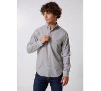 GANT Reg Classic Poplin Stripe Shirt XL Verde