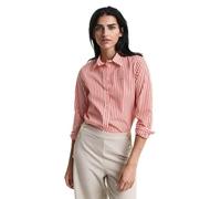 GANT Reg Classic Poplin Striped Shirt Blusas, Marled Red, 40 Mujeres