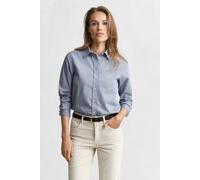GANT Reg Classic Poplin Striped Shirt Faded Denim Talla: 40 | Manga Larga Outlet | Mujer | Azul