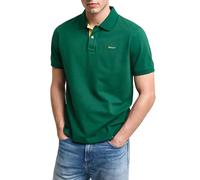 GANT Reg Contrast Pique SS Polo Camisa, Verde Fuerte, XXL Hombres