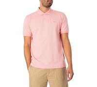 GANT REG Contrast Pique SS Rugger, Bubbelgum Pink, XL para Hombre