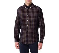 GANT REG Corduroy Check Shirt, Azul, L