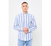 GANT REG COTTON LINEN BOLD STRIPE SHIRT XL Azul