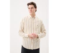 GANT Reg Cotton Linen Stripe Shirt XXL Beige