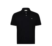 GANT REG EMB Archive Shield Polo, Camisa de Polo Hombre, Black,
