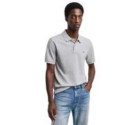 GANT Reg Emb Archive Shield Polo Camisa, Gris, L para Hombre
