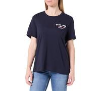 GANT REG Graphic SS - Camiseta, Azul Noche, L