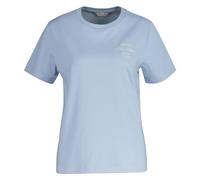 GANT Reg Graphic SS T-Shirt Camiseta, Azul (Fresh Blue), S Mujeres
