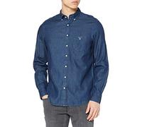 GANT REG BD Camisa, Dark Indigo, XXL para Hombre