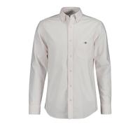 GANT REG Oxford Banker Stripe Shirt, Camisa REG Oxford Banker Rayas Hombre, Light Pink,