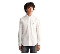 Gant Reg Oxford Shirt BD Camiseta Deporte, White, 3XL para Hombre