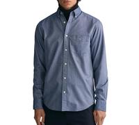 GANT Reg Oxford Shirt Camisa de Vestir, Persian Blue, 4XL para Hombre