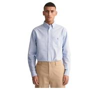 GANT Reg Oxford Shirt Camisa, Light Blue, 4XL para Hombre