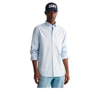 GANT Reg Pinpoint Oxford-Camiseta Camisa de Vestir, Azul Claro, M para Hombre