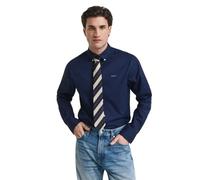 GANT Reg Pinpoint Oxford-Camiseta Camisa de Vestir, Marine, XXL para Hombre