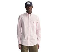 GANT Reg Poplin Banker BD Camisa, Rosa Claro, 3XL para Hombre