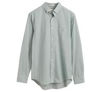 GANT REG Poplin - Camiseta de banquero, Verde Oscuro, L