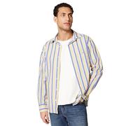 GANT REG Poplin - Camiseta de Rayas, Faded Sunset, M