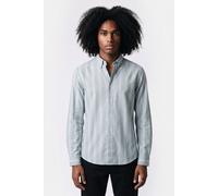 GANT Reg Poplin Fil A Fil Stripe Shirt Woody Green Talla: XL | Camisas Casuales Outlet | Hombre | Verde