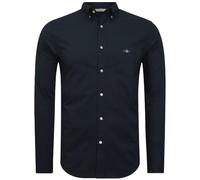 GANT Poplin Shirt Camisa DE Popelina REG, Marine, XXXXXL para Hombre