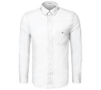GANT Reg Poplin Shirt S Blanco
