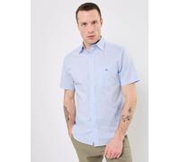 GANT Camisa Regular de Popelina Hombre Manga Corta Azul Pastel L