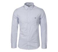 GANT Reg Poplin Stripe Shirt Camisa de Vestir Hombre (Pack de 1)