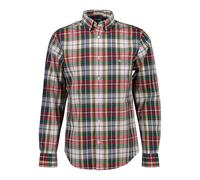 GANT REG Poplin Tartán Check Camiseta, Rojo rubí., M