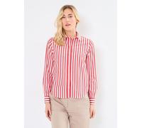 GANT Reg Poplin Wide Striped Shirt 38 Rojo