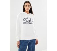 GANT Reg Printed Hoodie M Blanco