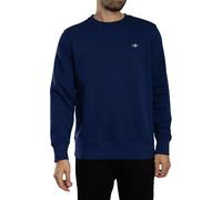 Gant Reg Shield C-Neck Sweat Camiseta de chándal, Rich Navy, XXL, Hombre