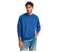 GANT Reg Shield C-Neck Sweat Sudadera, Color Azul, M para Hombre