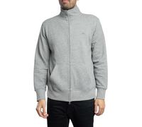 GANT Reg Shield Full Zip Sweat Sudadera, Grey Melange, M para Hombre