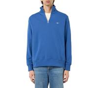 GANT Reg Shield Half Zip Sweat Sudadera, Color Azul, XXL para Hombre