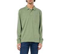 GANT Reg Shield LS Pique Rugger Camisa de Polo, Kalamata Green, XXXL Hombres
