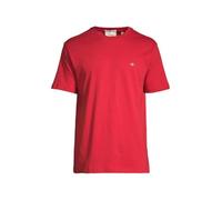 GANT Reg Shield SS Camiseta, Rojo rubí, XXL Hombres