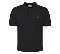 GANT Reg Shield SS Pique Camiseta Polo Hombre Tinto Oscuro Verde Algodón