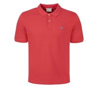 GANT Reg Shield SS Pique Camiseta Polo Hombre Tinto Oscuro Verde Algodón