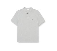 GANT Reg Shield SS Pique Polo Camisa, Grey Melange, S para Hombre