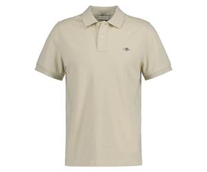 GANT REG Shield SS Pique Polo, Polo DE PIQUÉ REG Shield SS Hombre, Silky Beige,