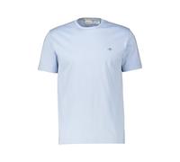GANT Reg Shield SS T-Shirt Camiseta, Azul (Fresh Blue), S Hombres