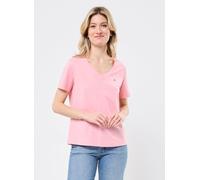GANT Reg Shield Ss V-Neck T-Shirt M Rosa