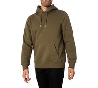 GANT Reg Shield Sudadera con Capucha, Juniper Green, M para Hombre